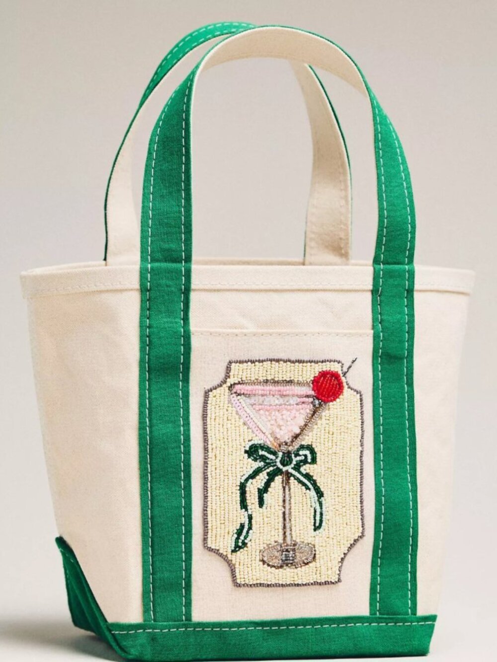Anthropologie Harley mini tote - green - NWT